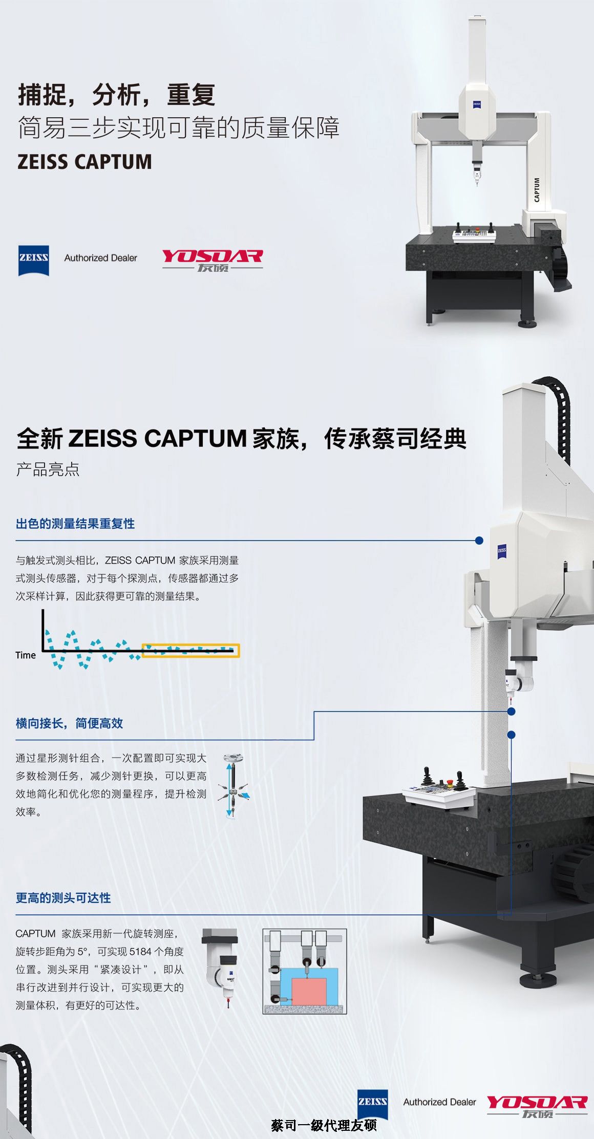 山西蔡司三坐标CAPTUM